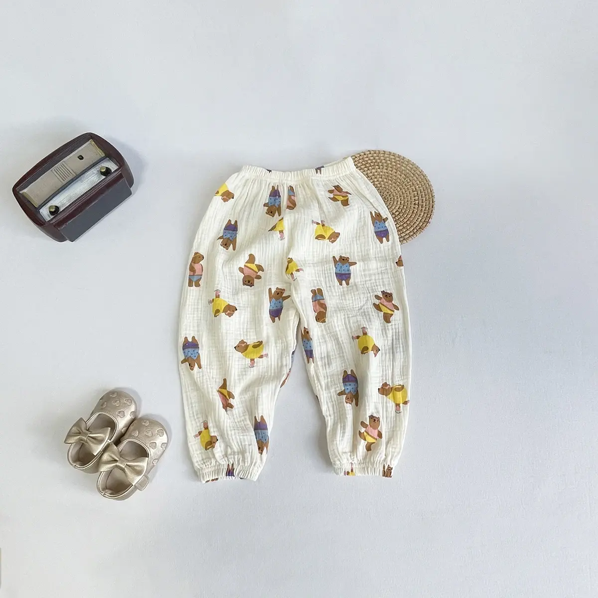 2025 Autumn New In Children Girls Boys Full Sleeve Cartoon Print Single-breasted Top Shirts+pants Kids Baby Homewear Set 2pcs