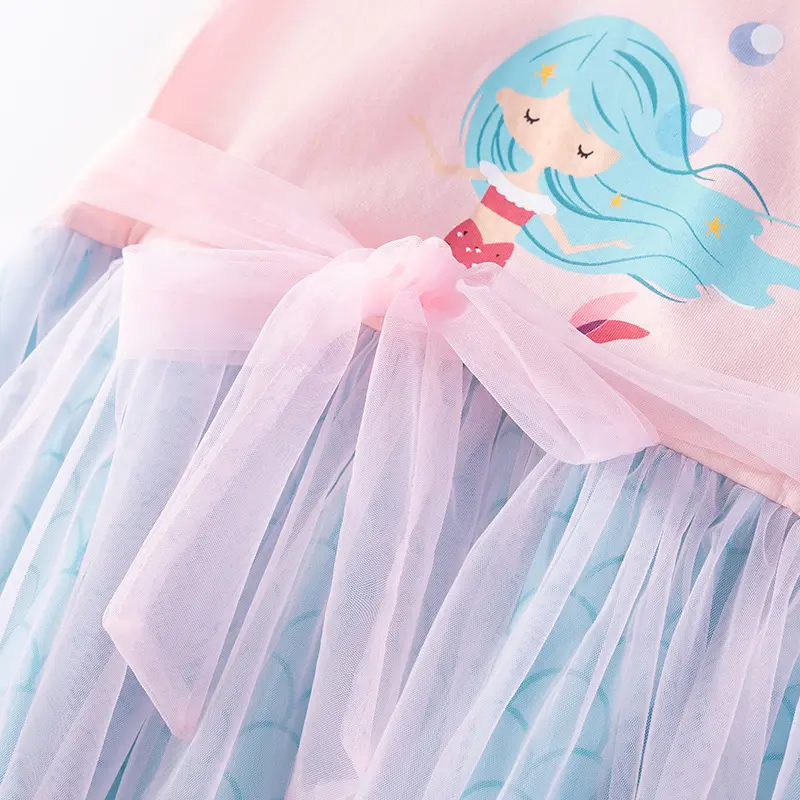 Girls' Dresses High-Quality Materials: Soft Cotton, Breathable Linen, and Lightweight Chiffon for All-day Comfort.