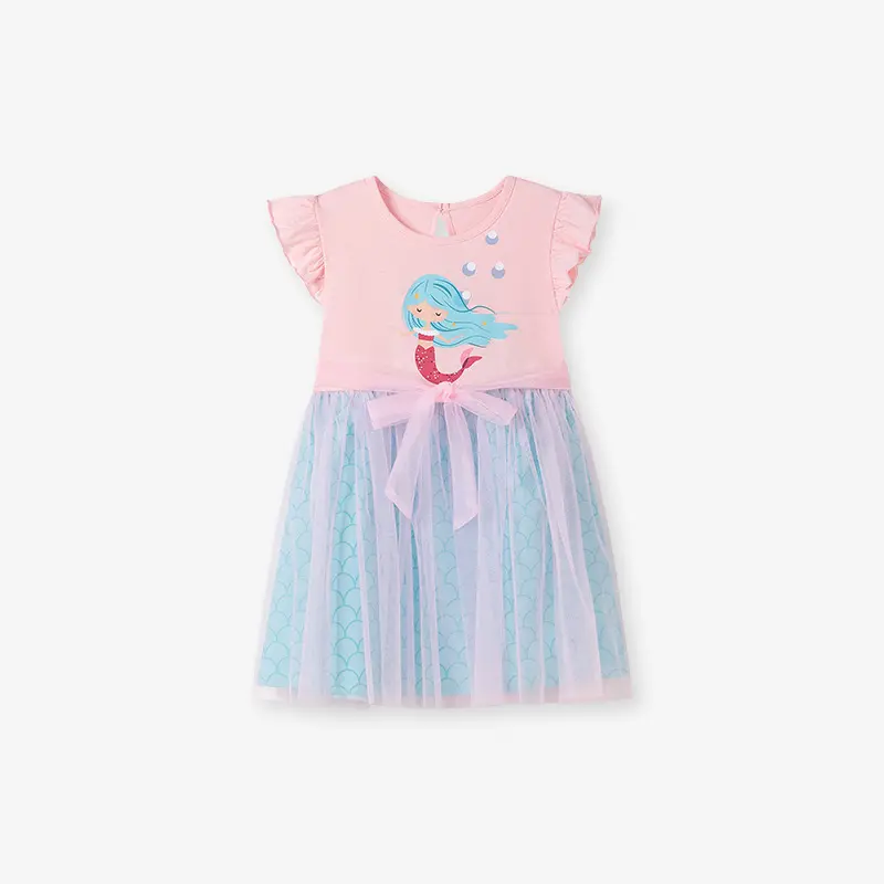 Girls' Dresses High-Quality Materials: Soft Cotton, Breathable Linen, and Lightweight Chiffon for All-day Comfort.