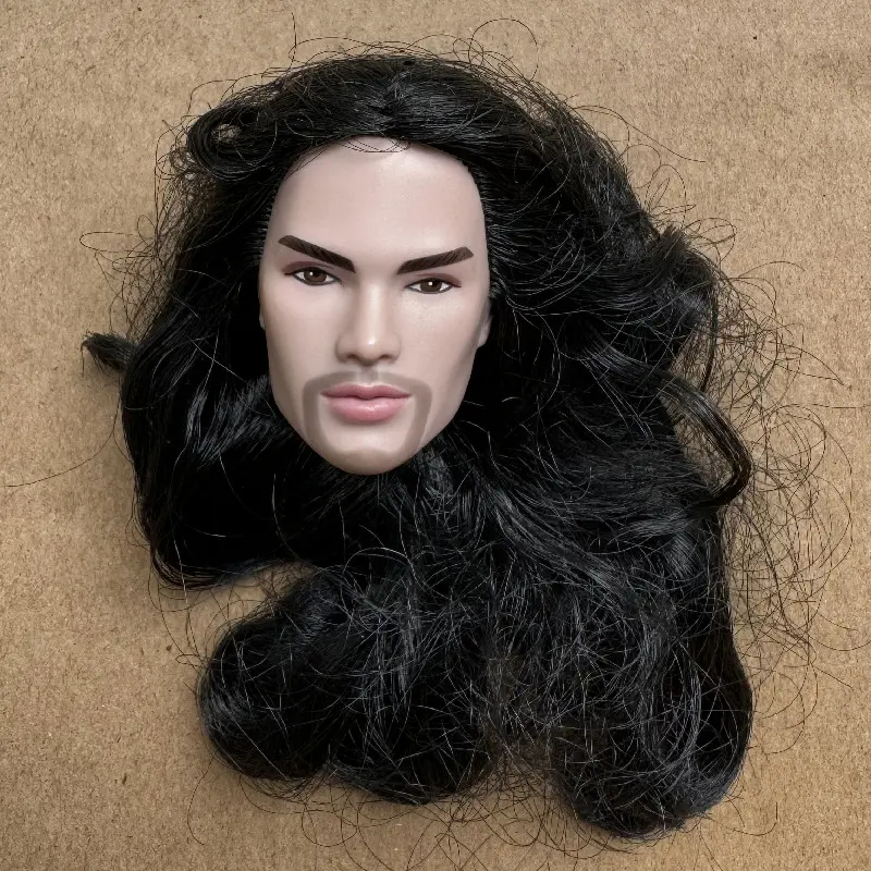 Vintage 1/6 Male Doll Heads Prince Princess Male Female Doll Heads Monsieur Z Makeup Practice Quality Doll Head DIY Accessories