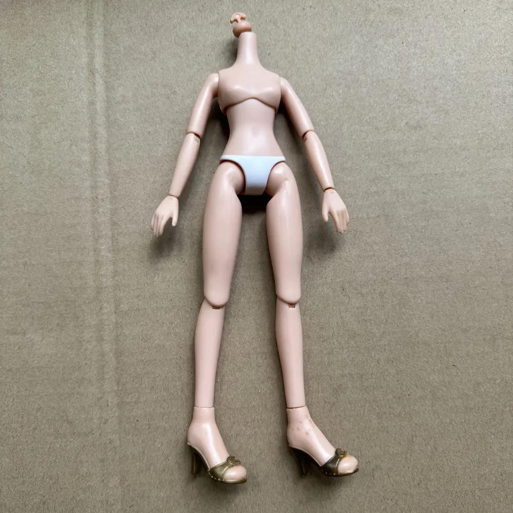 Original Joints Movable Bodies High Heels Colorful Shoes Boots Boys Girls Sexy Big Mouth Doll Heads DIY Doll Accessories