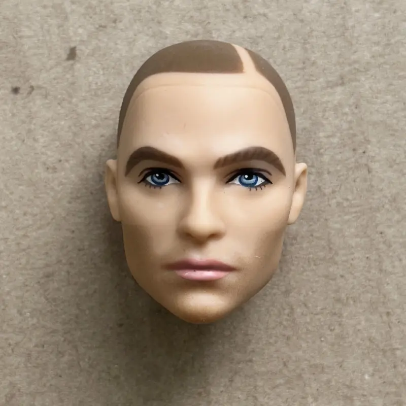 Vintage 1/6 Doll Heads Hero Princess Male Female Doll Heads Good Makeup Practice Quality Doll Head DIY Accessories