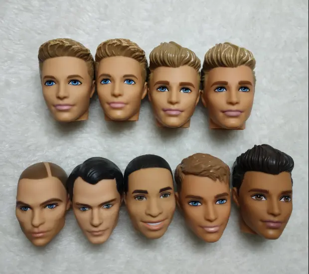 Rare Limited Collection Ken Prince Doll Toy Head Twilight Edward Soldier JK Boys DIY Toys Favorite Collection Prince Doll Heads