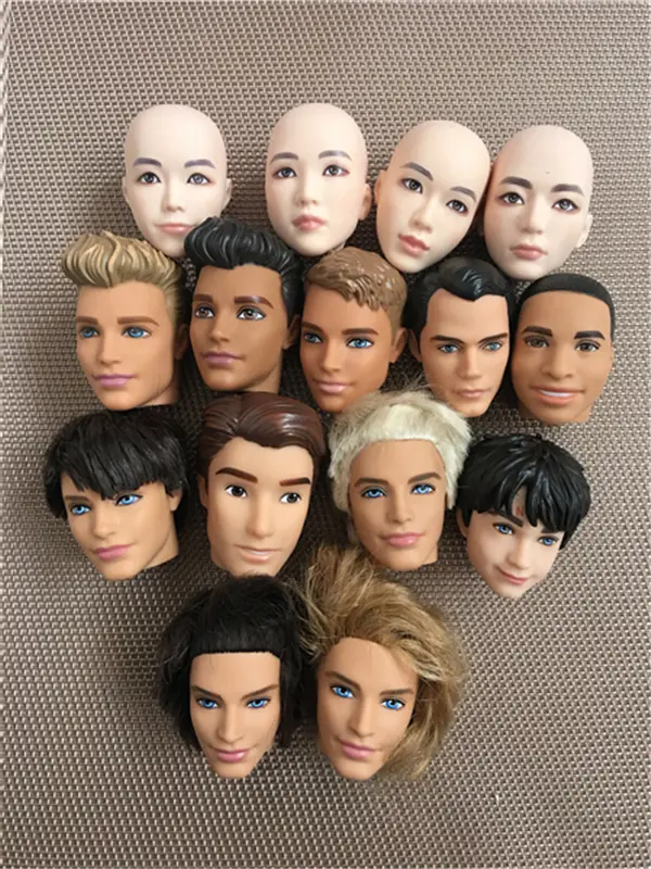 Rare Limited Collection Ken Prince Doll Toy Head Twilight Edward Soldier JK Boys DIY Toys Favorite Collection Prince Doll Heads