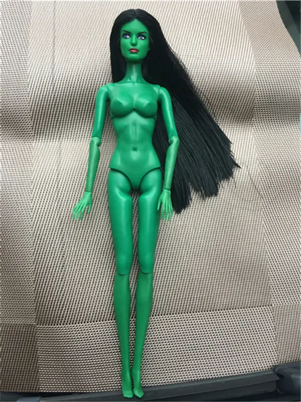 Witch Figures Chinese Mengfan Super Model Green Coffee Brown Doll Body 1/6 Princess Doll Body For FR IT Doll Heads