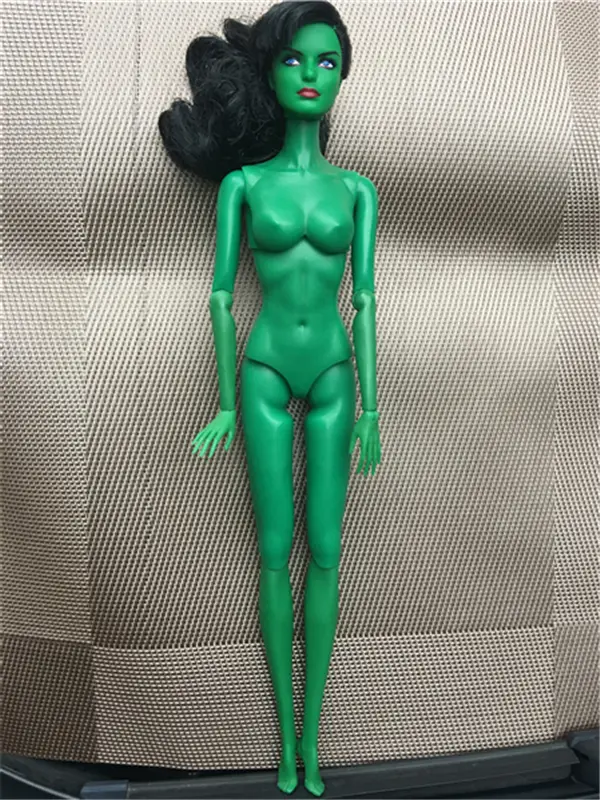 Witch Figures Chinese Mengfan Super Model Green Coffee Brown Doll Body 1/6 Princess Doll Body For FR IT Doll Heads