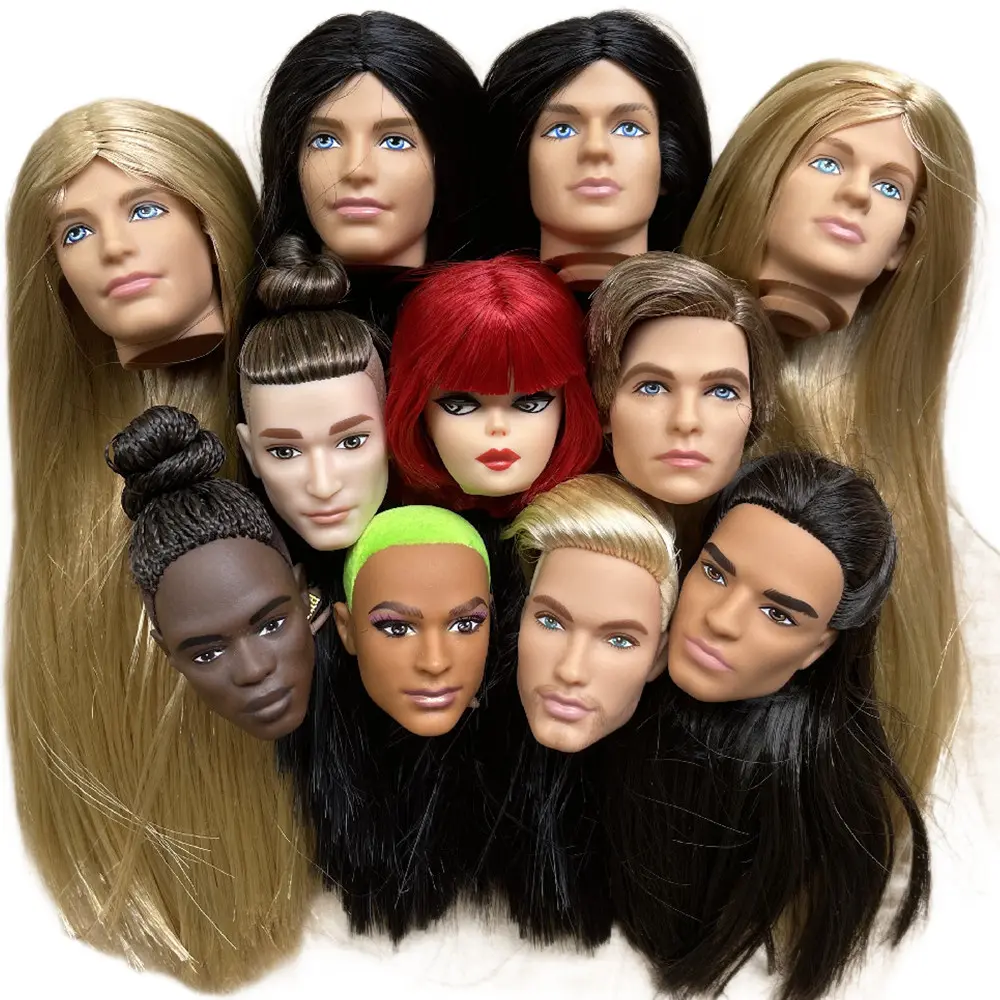 Ken Male Doll Head Vintage IT ST Heads MZ Male Muscle Joints Movable Body MENGF Quality Doll Bodies Limited Collections Models