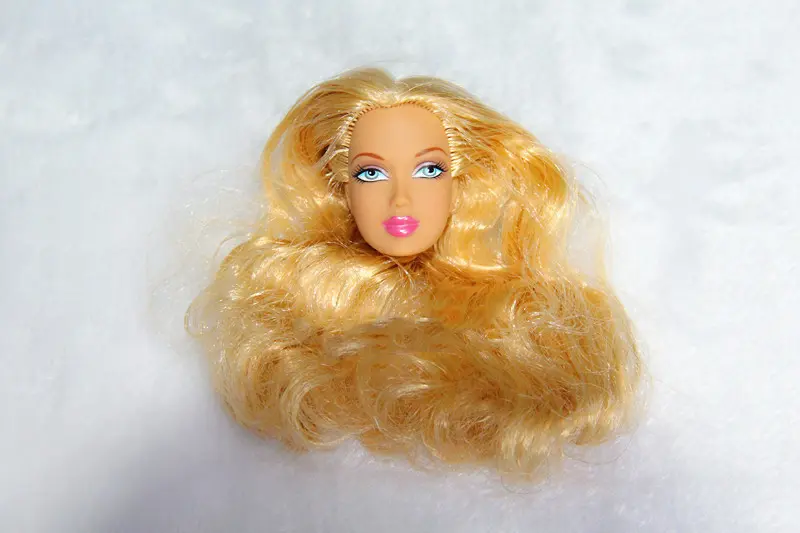 Rare Limited Edition Doll Toy Head Princess Doll Head Girl DIY Dressing Hair Toys Favorite Collection Princess Doll Head