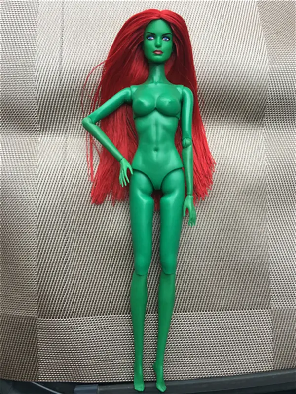 Witch Figures Chinese Mengfan Super Model Green Coffee Brown Doll Body 1/6 Princess Doll Body For FR IT Doll Heads