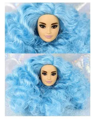 Rare Limited Edition Doll Toy Head Princess Doll Head Girl DIY Dressing Hair Toys Favorite Collection Princess Doll Head