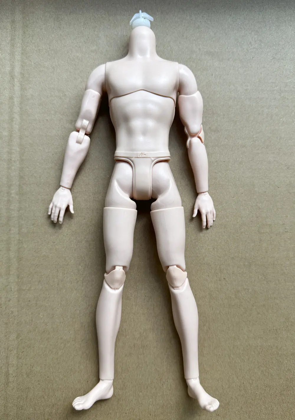 Original Princess Yoga cuerpo masculino 22 Joints Movable Bodies MENGF Adonis Male Body For 1/6 FR/IT Heads Girls Collections