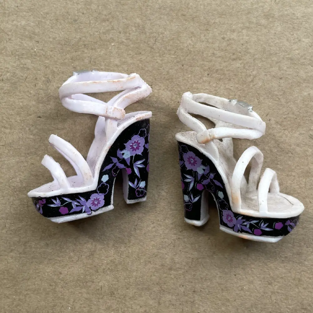 Original Rainbow Big Sister Doll Shoes Clothing Suits Accessories Girl Doll High-Heels Martin Boots Casual Flat Shoes Toy Parts