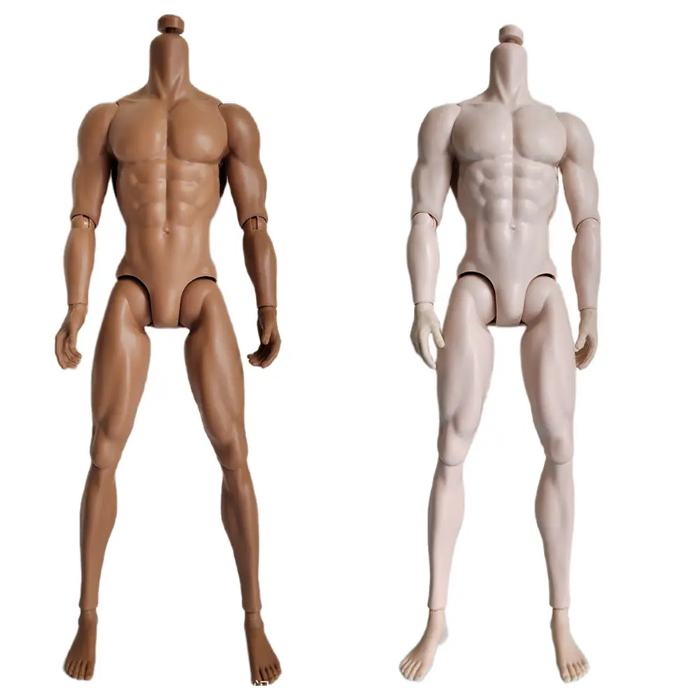 Original Mizi Adonis Muscle Body White Latino Skin Tone 1/6 Dolls Joints Movable Male Doll Body Make Up Practice Blank Heads