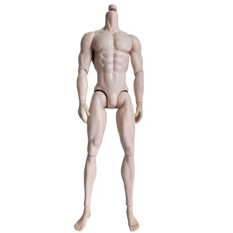 Original Mizi Adonis Muscle Body White Latino Skin Tone 1/6 Dolls Joints Movable Male Doll Body Make Up Practice Blank Heads