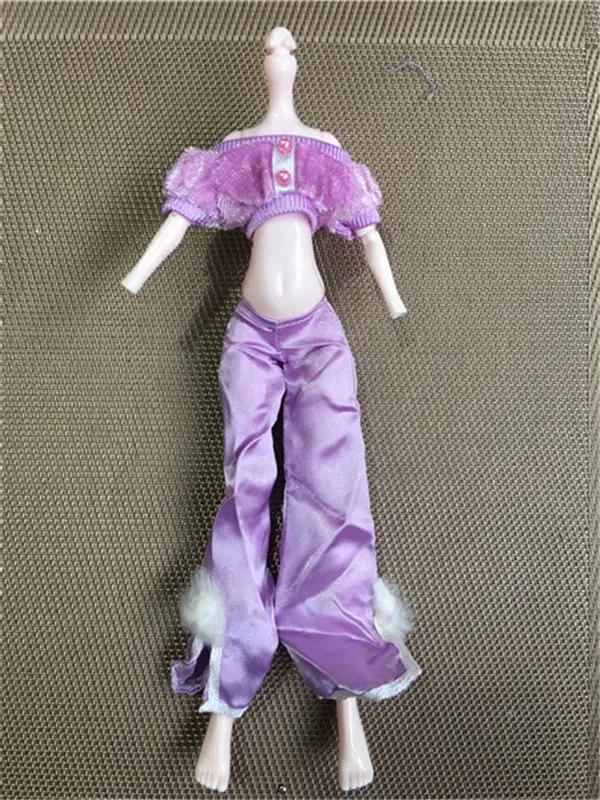 Doll Clothing Set Fashion Casual Wear Handmade Clothes Outfit Doll Clothing Set For 1/6 Doll Dressing Toy Monstering Doll Dress