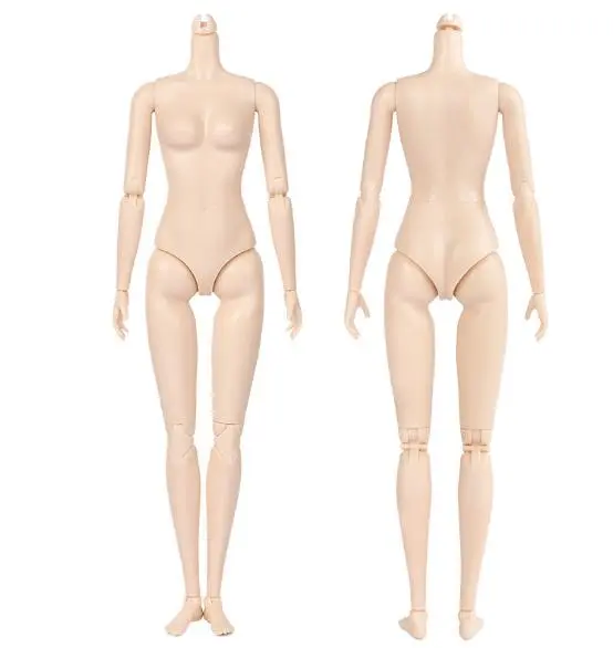 Female Soldier Doll Brown Body 22 Joints Movable Doll Body Super Model Body Gifts Doll Accessories Princess Doll Body