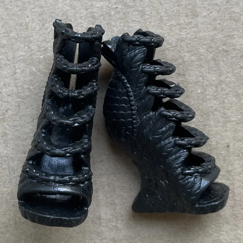 New Monsters Doll Shoes High Heels Martin Boots Girl Dressing DIY Doll Accessories Toy Children Christmas Gifts Parts