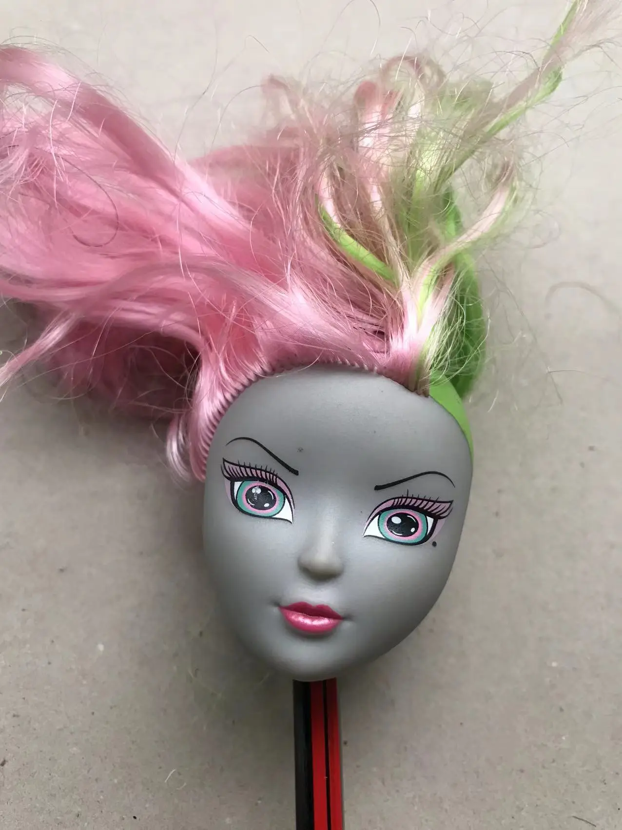 Original Doll Joints Movable Body White Gray Black Green Blue Doll Parts Cat Doll Heads White Black Yellow Skin Doll Heads