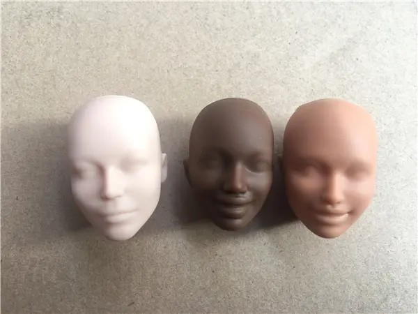 Rare Limited Collection Doll Heads Princess Doll Practice Make Up Bald Head Girl DIY Toy Ken Prince Doll Heads Toy