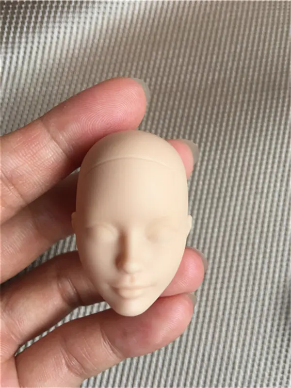 Rare Limited Collection Doll Heads Princess Doll Practice Make Up Bald Head Girl DIY Toy Ken Prince Doll Heads Toy