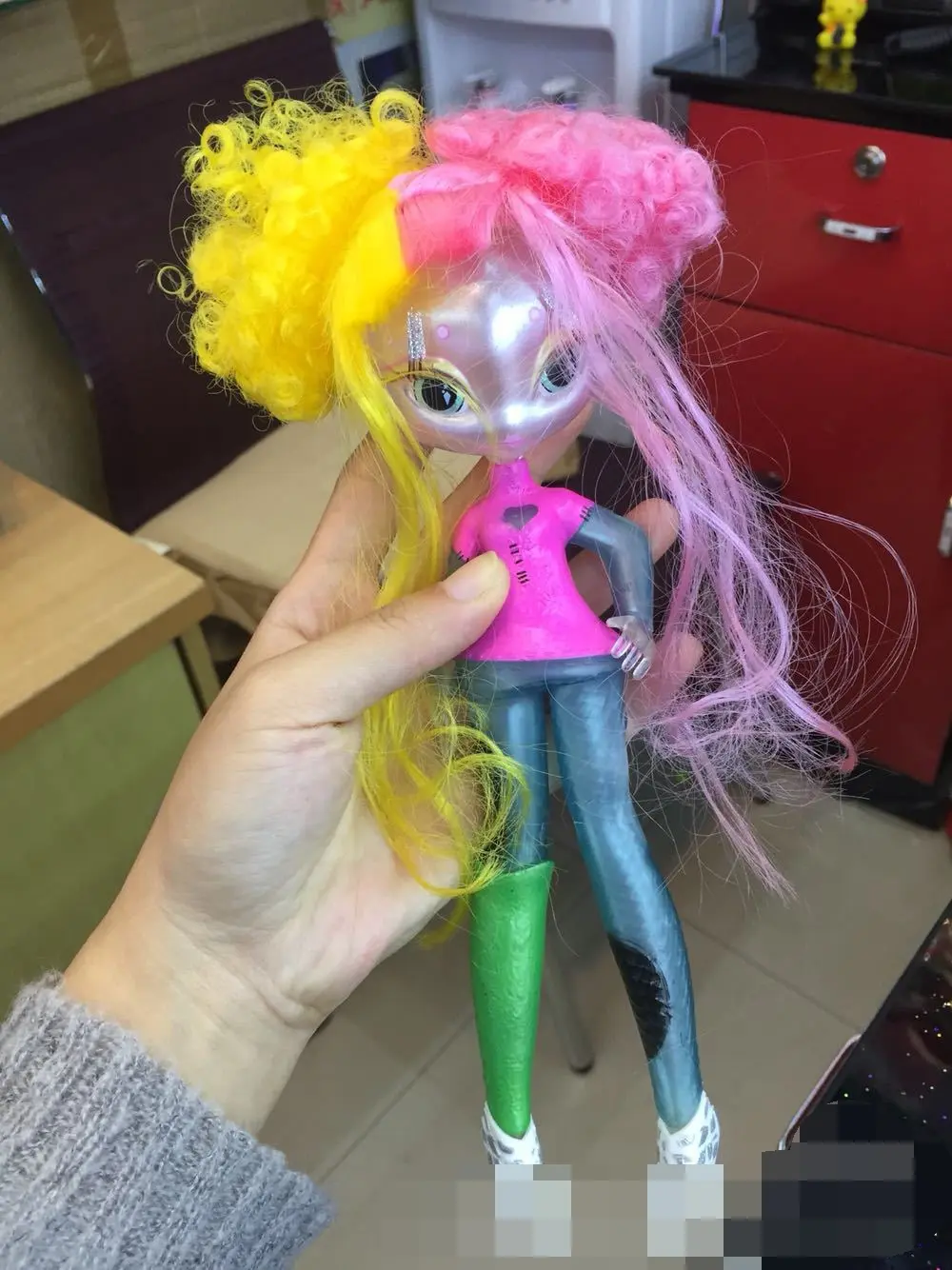 Una Verse Monsters Doll Toy Girl Birthday Gift Novi Stars Doll Long Hair 20cm Doll With Clothes DIY Doll Toy Birthday Gifts
