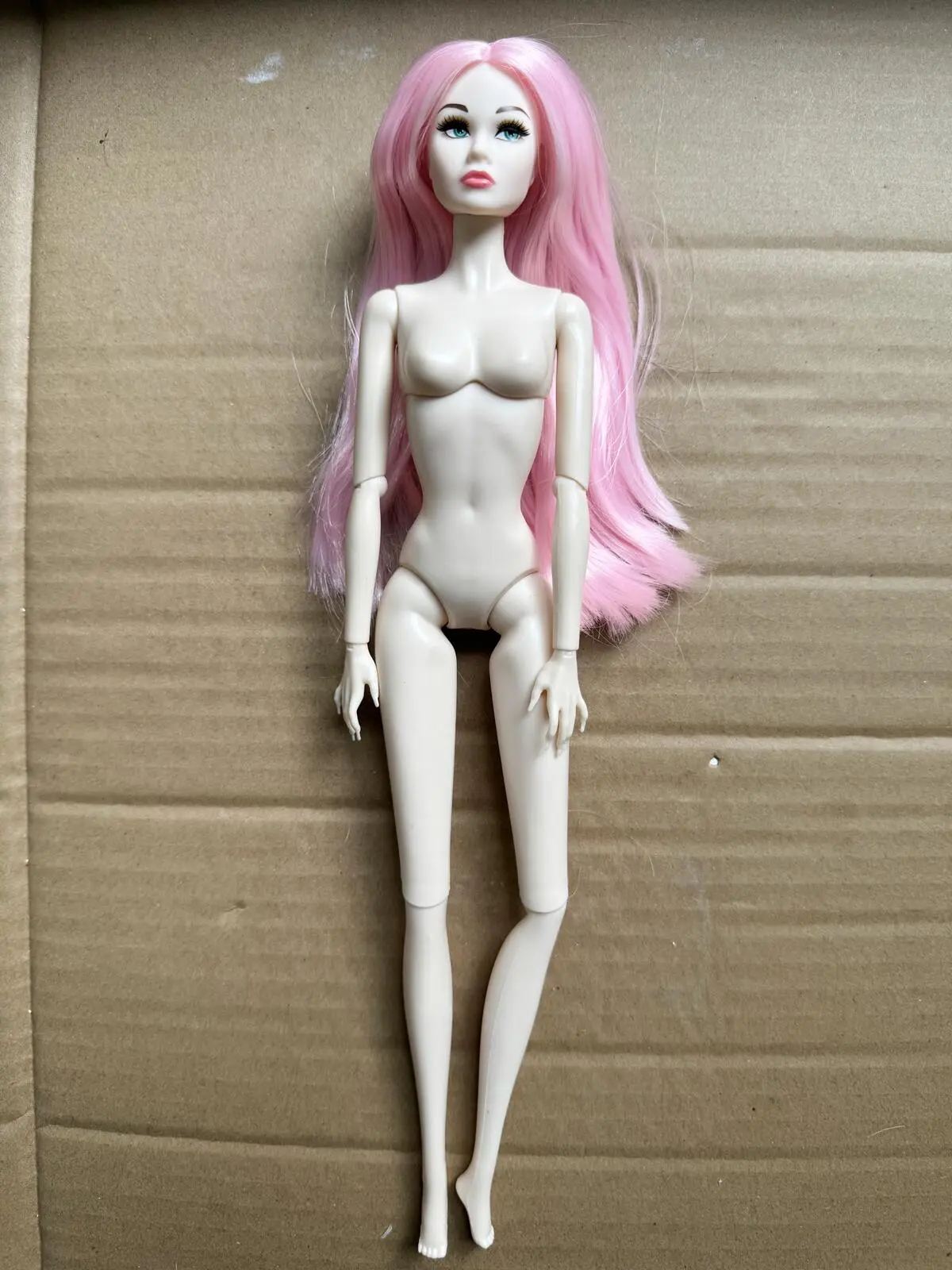 1/6 PP Face Mold Super Model Doll Figures Joints Movable Solid Doll 30cm Fashion Face Mold Boys Girls Birthday Gifts