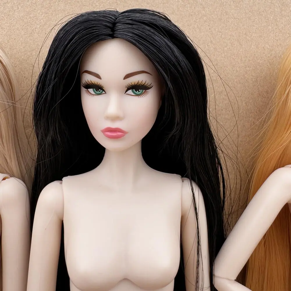 1/6 PP Face Mold Super Model Doll Figures Joints Movable Solid Doll 30cm Fashion Face Mold Boys Girls Birthday Gifts