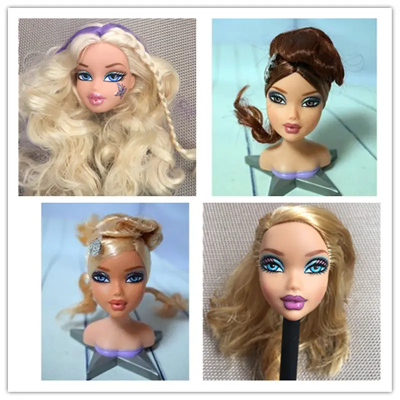 Vintagel Rare Limited Collection 1/6 Heads Movable Joints Body Antique Doll Accessories Girl DIY Dressing Princess Toys Gifts