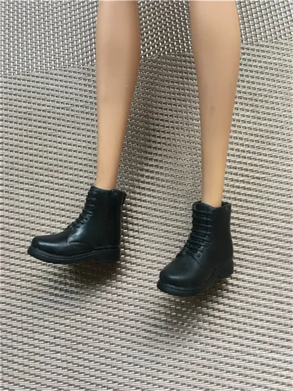 Doll Shoes High Heels Slope Heel Martin Boots Slipper Fashion Shoes for 1/6 FR/PP Doll DIY Doll Parts