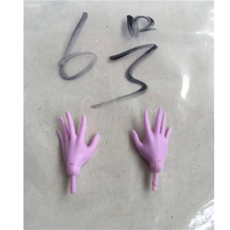 Original Monsters Doll Replacement Hands Fish Man Wings Monstering High Doll Toy Accessories White Cat Limited Collections