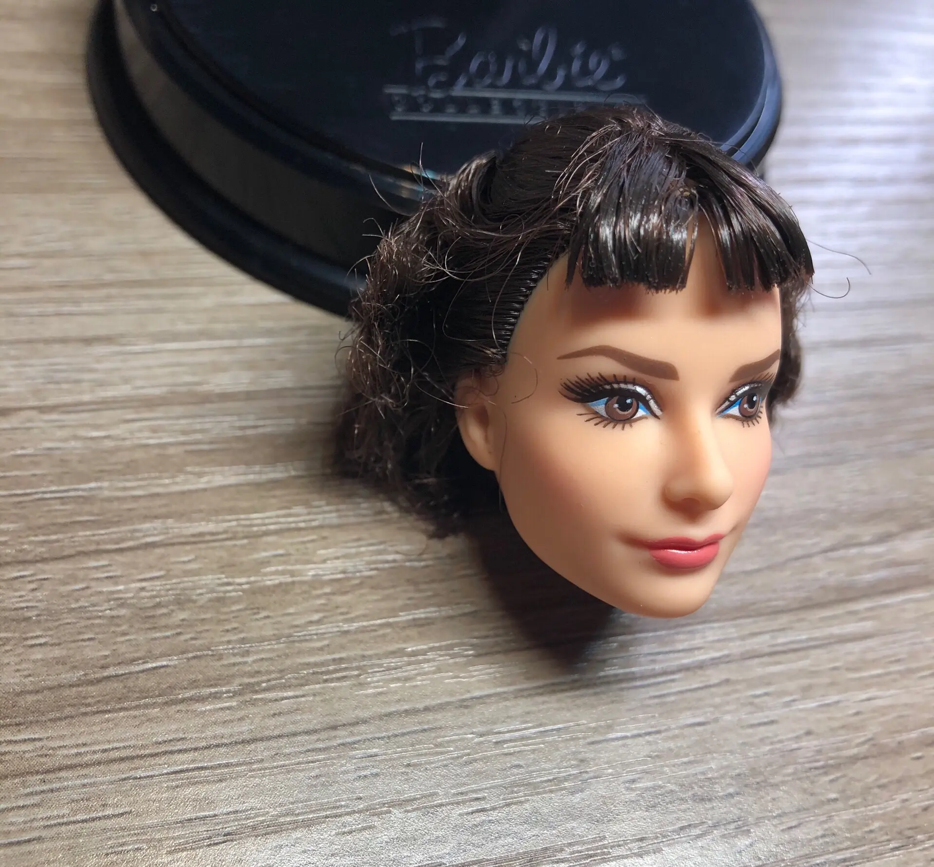 New Arrival Rare Collection Audrey Hepburn Doll Heads Princess Doll Head Girl DIY Dressing Hair Toys Kids Makeup DIY Toy