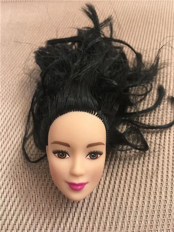 New Arrival Rare Collection Audrey Hepburn Doll Heads Princess Doll Head Girl DIY Dressing Hair Toys Kids Makeup DIY Toy