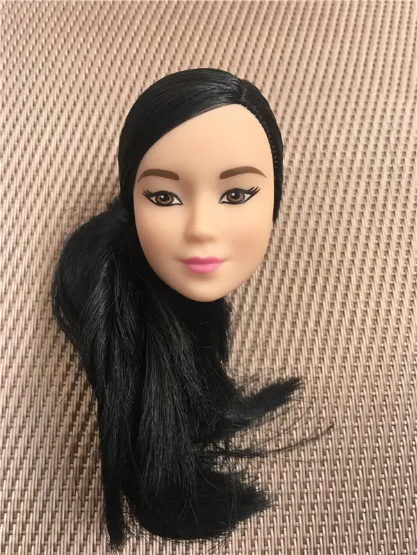 New Arrival Rare Collection Audrey Hepburn Doll Heads Princess Doll Head Girl DIY Dressing Hair Toys Kids Makeup DIY Toy