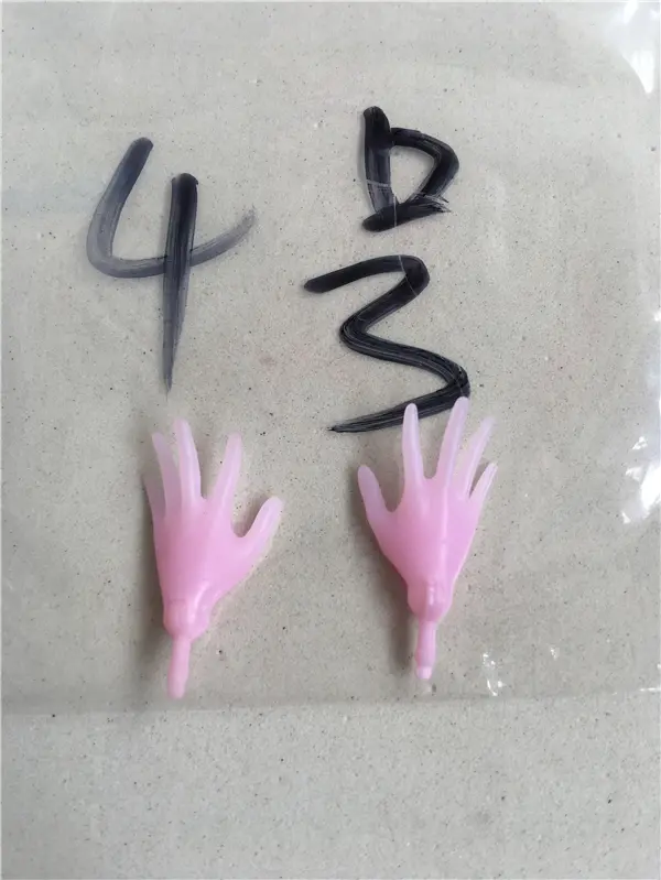 Quality Replacement Doll Hands Black White Blue Fish Lady Monstering High Doll Toys Parts Kids Playing House DIY Toy Accessories