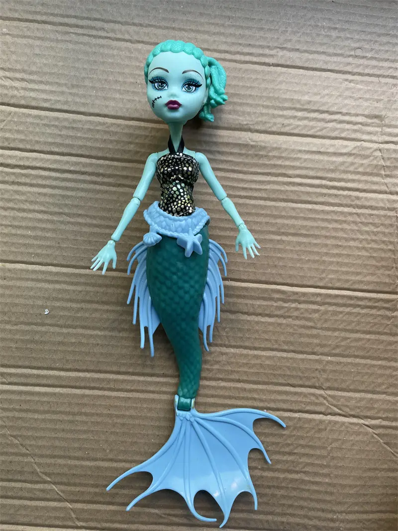 Male Doll Monster Draculaura/Clawdeen Wolf/ Frankie Stein / Black Spider Mermaid Cute Cat Joints Movable Body Girls Toys Gift