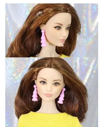 Original Doll Accessories Bracelet Hair Bang Earrings for Fashion 1/6 Doll