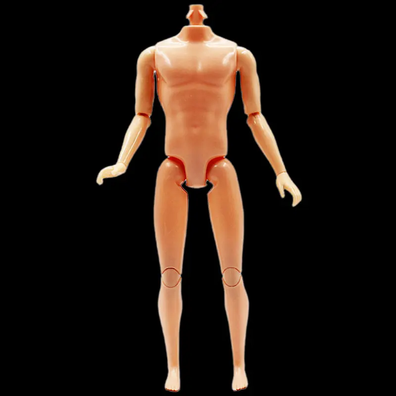 1/6 Boyfriend Heads Movable Joints 30cm Ken Dolls Body Male Prince Naked Nude Male Toy Doll Ken Body DIY Toys For Girls Gifts