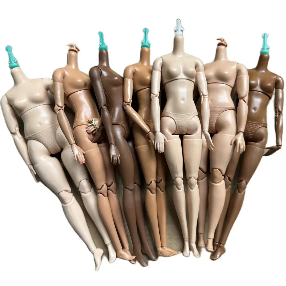 Original Yoga Doll Body Different Skin Tones 1/6 Replacement Body For FR/IT/BB Doll Heads