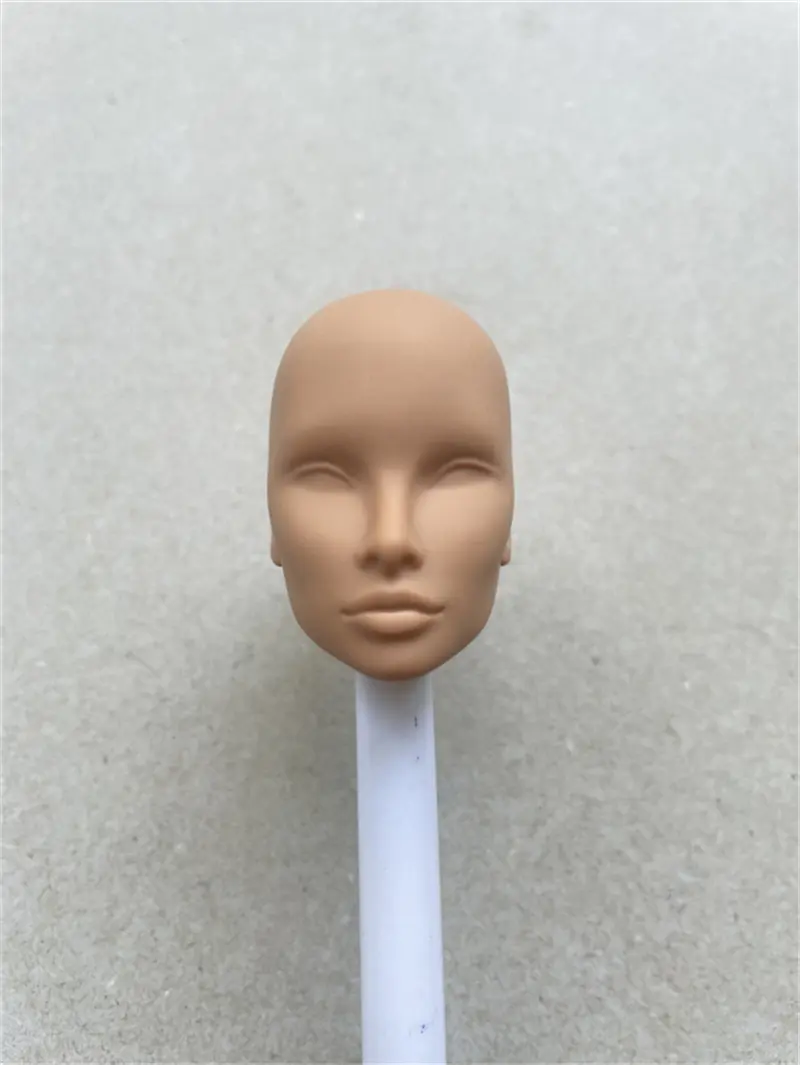 Original IT FR Doll Head Adele Elise Veronique Nadja Practice Make Up Bald Heads Doll Accessories
