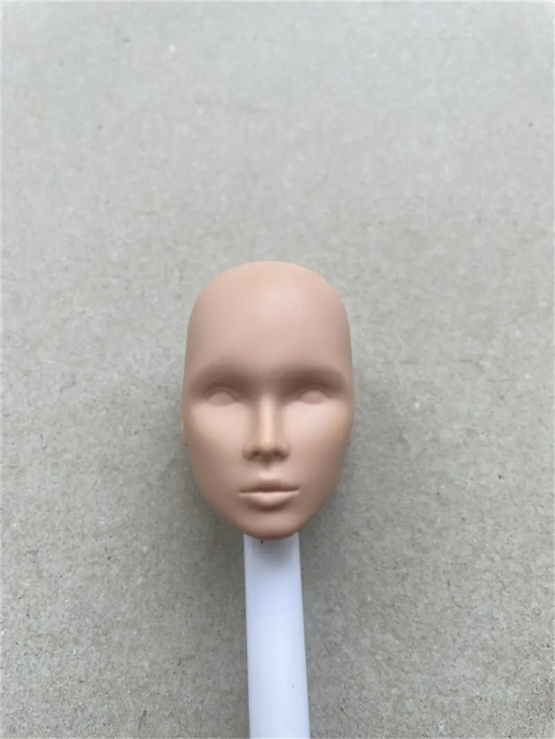 Original IT FR Doll Head Adele Elise Veronique Nadja Practice Make Up Bald Heads Doll Accessories