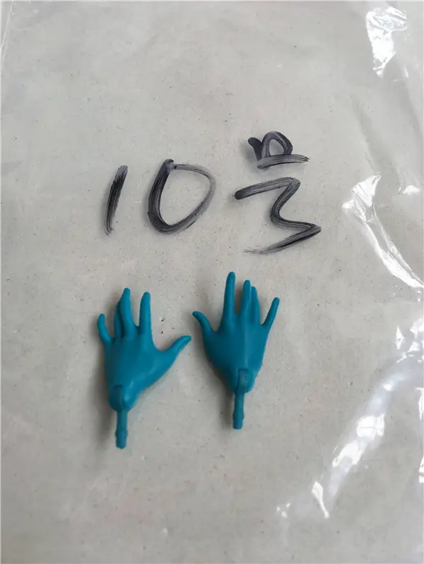 Original Monstering High Doll Replacement Hands Elbows Kids DIY Playing Doll Accessories Parts One Pair Price Solid Color Parts