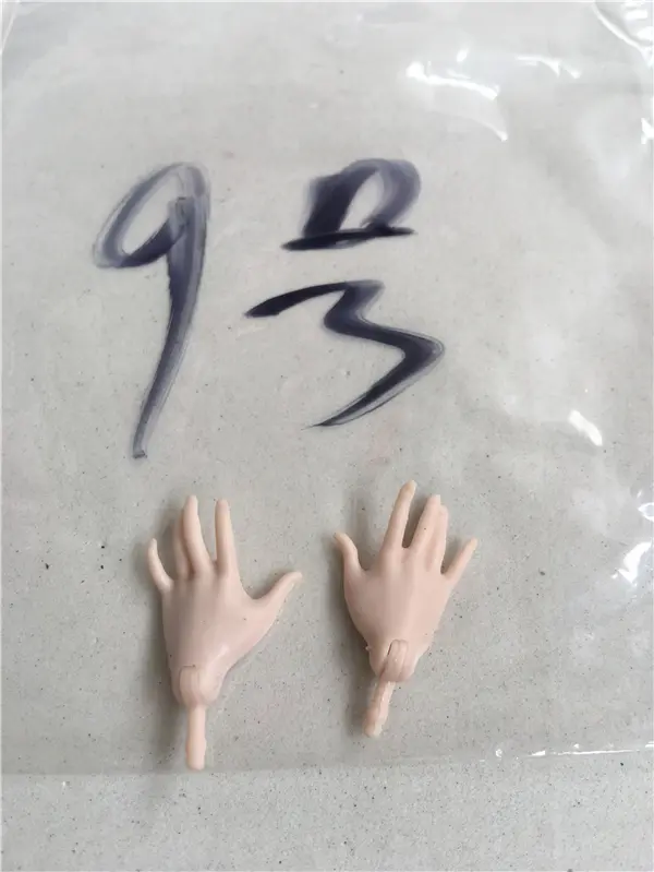 Original Monstering High Doll Replacement Hands Elbows Kids DIY Playing Doll Accessories Parts One Pair Price Solid Color Parts