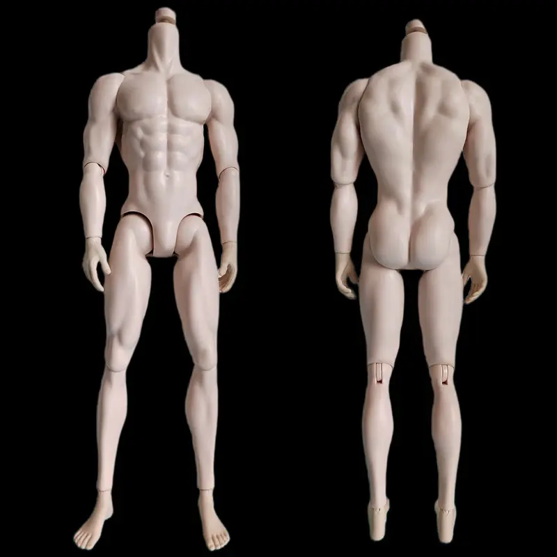 Original Adonis Male Body Ken Yoga Muscle Bodies 2020 Version MENGF Hungarian White Joints Movable Body For 1/6 FR/IT Doll Heads