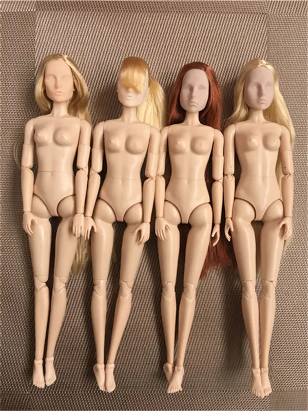 Rare Global Limited FR/IT Head Make up Practice Doll Heads Girl DIY Dressing Hair Toys Favorite Collection Princess Doll