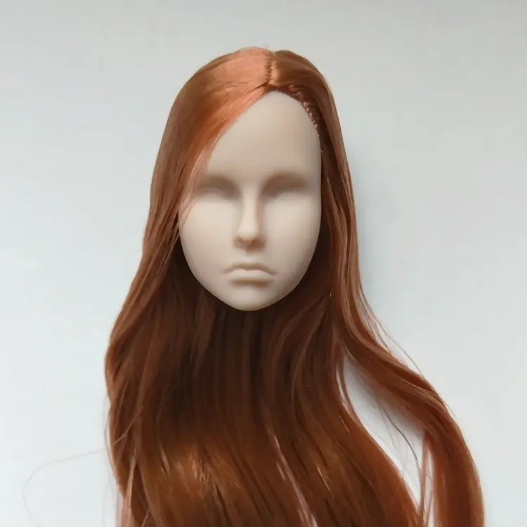 Rare Global Limited FR/IT Head Make up Practice Doll Heads Girl DIY Dressing Hair Toys Favorite Collection Princess Doll