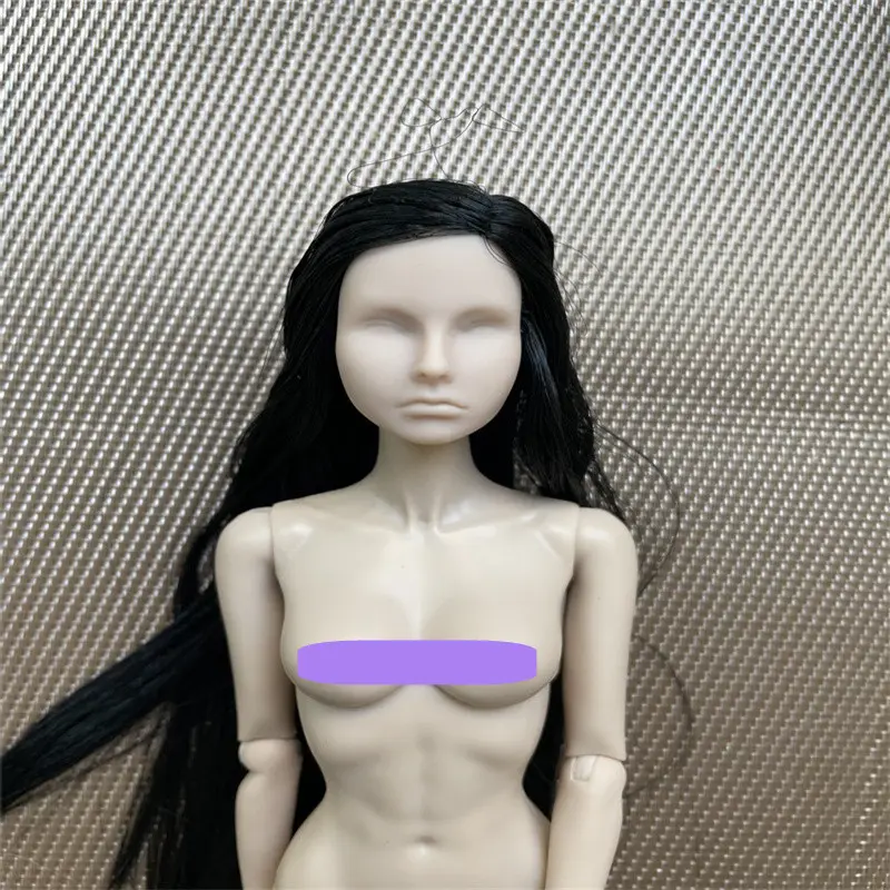 FR/IT Head Make Up Practice Doll Heads Agnes Elise Elyse Girls DIY Dressing Hair Toys Favorite Limited Collection Princess Doll