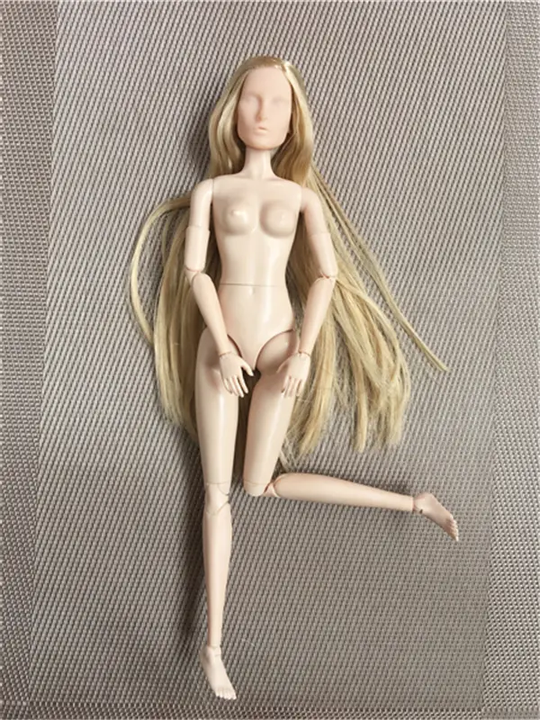 Rare Global Limited FR/IT Head Make up Practice Doll Heads Girl DIY Dressing Hair Toys Favorite Collection Princess Doll