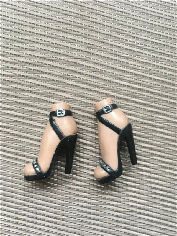Female Doll Colorful Shoes Brown White Pink Personality Doll DIY Dressing Decors Original Doll Accessories Quality Doll Feet