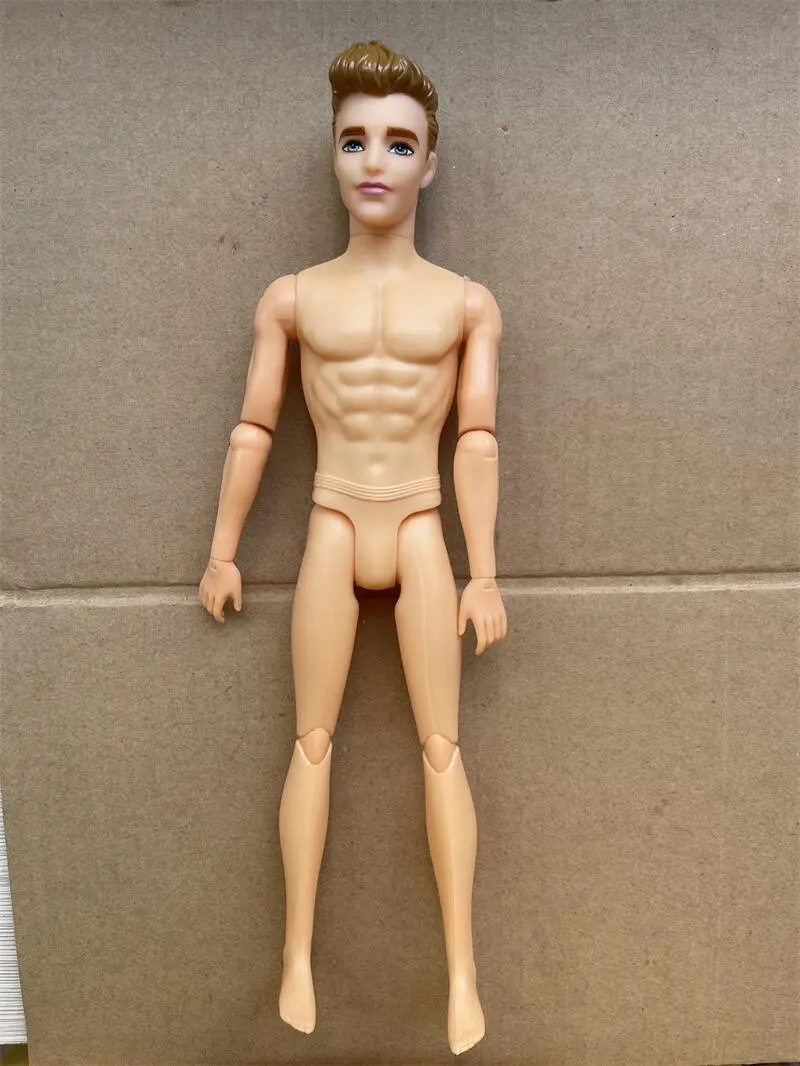 1/6 Boyfriend Doll Movable Joints 30cm Ken Dolls Body Male Prince Naked Nude Man Toy Doll Ken Body DIY Toys For Girls Gifts