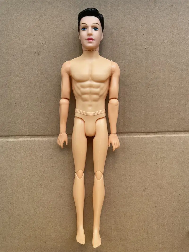 1/6 Boyfriend Doll Movable Joints 30cm Ken Dolls Body Male Prince Naked Nude Man Toy Doll Ken Body DIY Toys For Girls Gifts